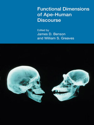 cover image of Functional Dimensions of Ape-Human Discourse